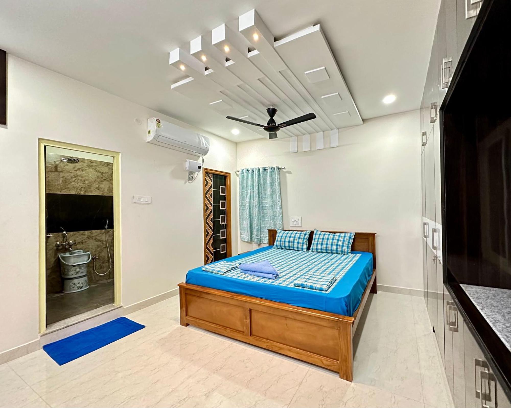 Truelife - 3Bhk Ac Apartments For Large Family - Best Location - Direct Flyover To Alipiri Gate - Walk To Ps4 Veg Restaurant - Modular Kitchen - Super Fast Wifi - Android Tv - 250 Jio Channels - Easy Access To All Temples - Top Service With Lots Of L Tirupati Eksteriør billede