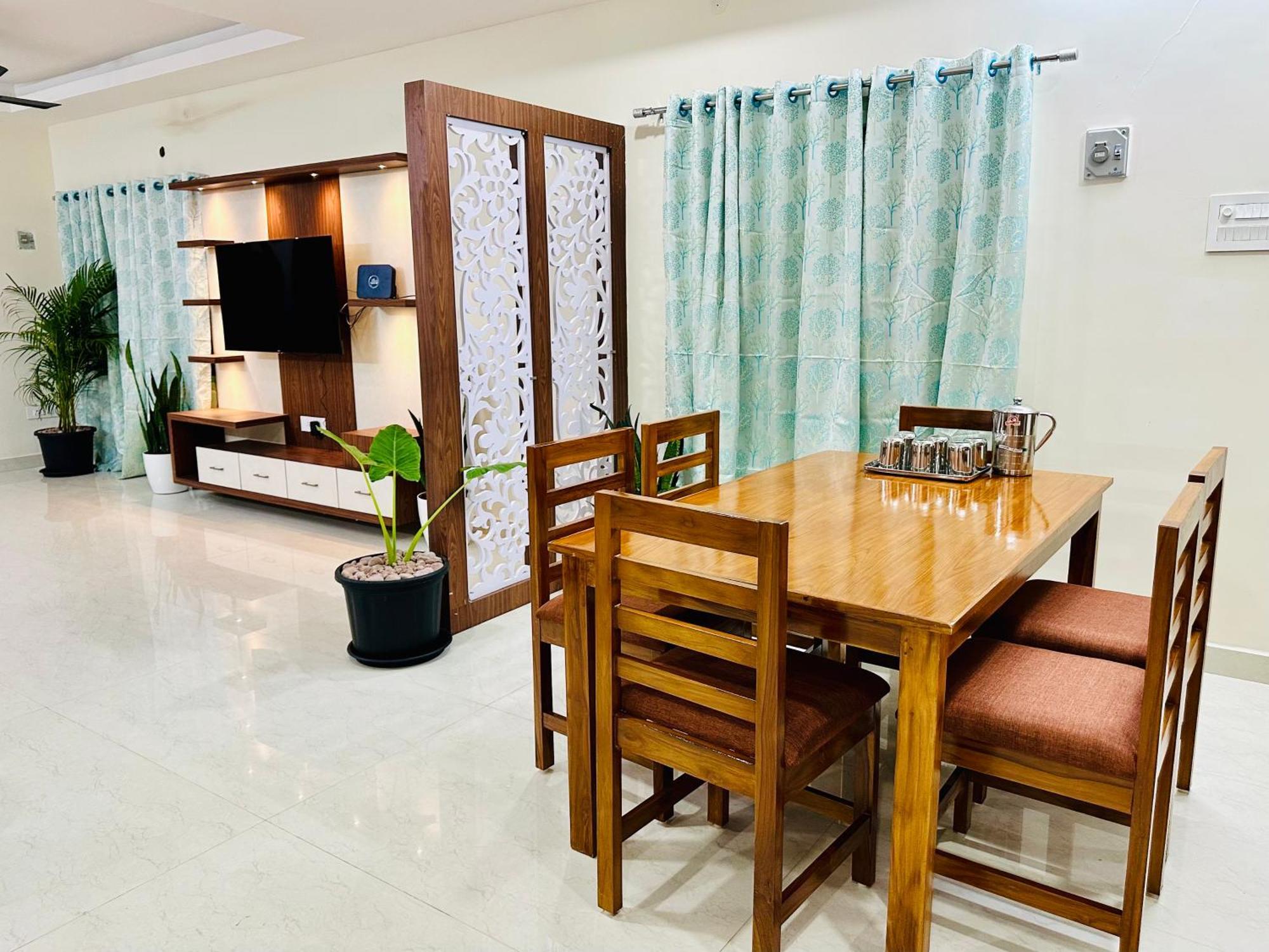 Truelife - 3Bhk Ac Apartments For Large Family - Best Location - Direct Flyover To Alipiri Gate - Walk To Ps4 Veg Restaurant - Modular Kitchen - Super Fast Wifi - Android Tv - 250 Jio Channels - Easy Access To All Temples - Top Service With Lots Of L Tirupati Eksteriør billede
